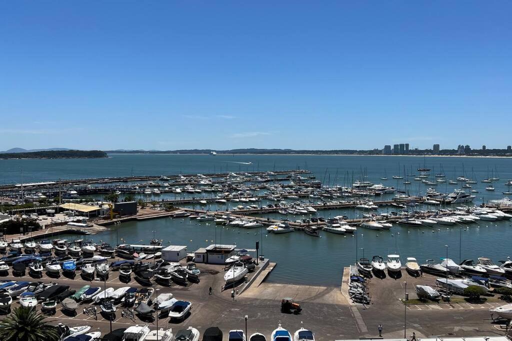 Apartamento Moderno Con Excelente Vista Al Puerto Punta del Este Exterior photo